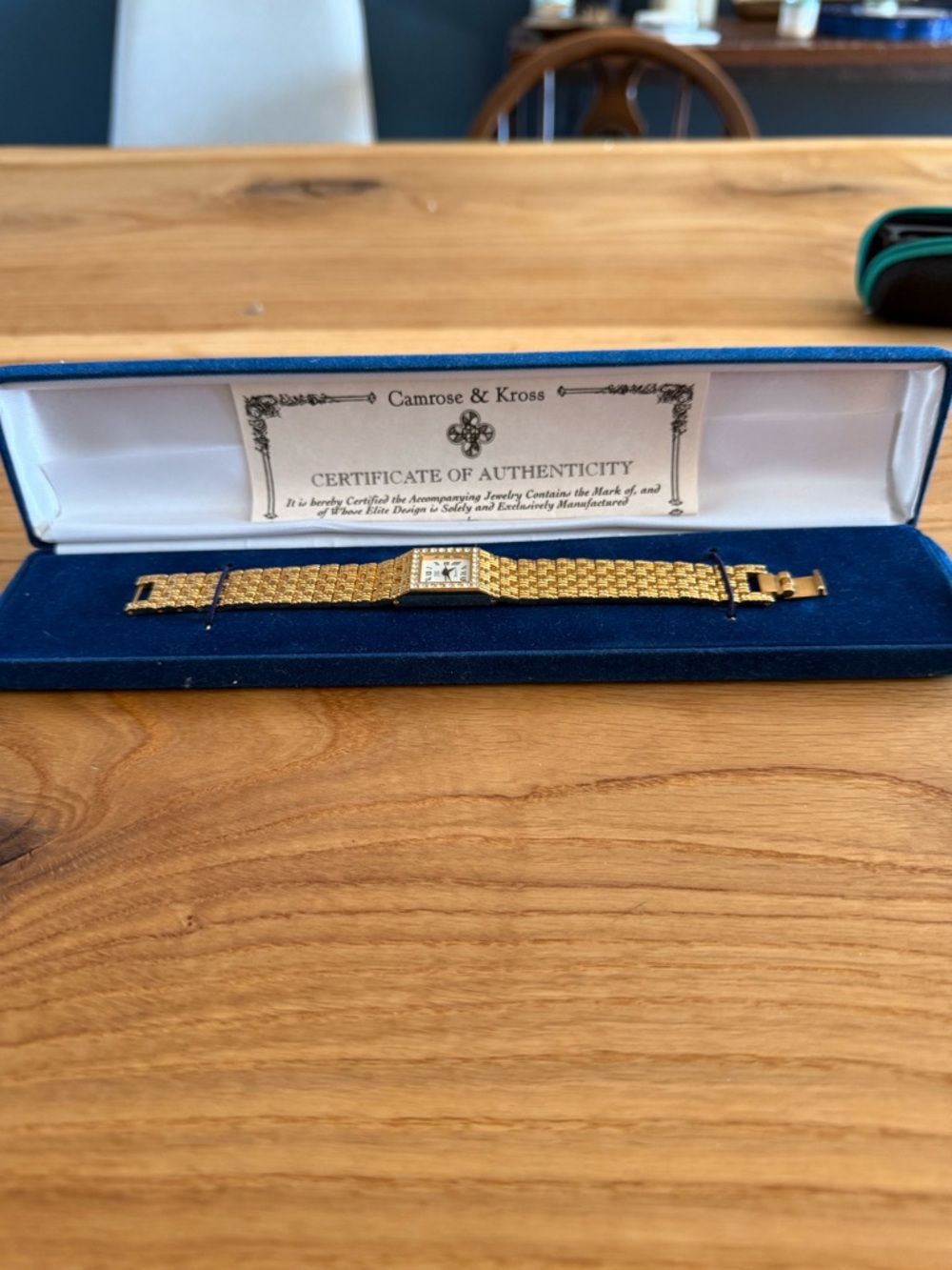 Camrose & Kross Gold-Tone Bracelet Watch for Women